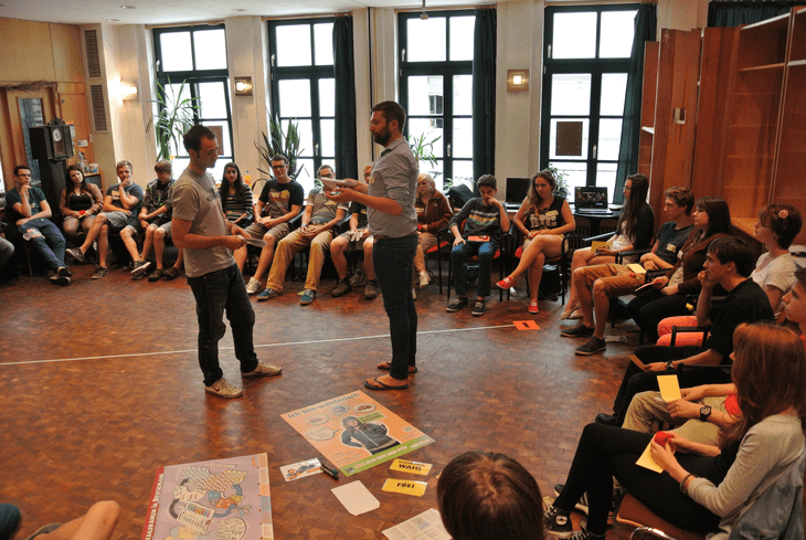 Youth election project U18, Berlin, Germany