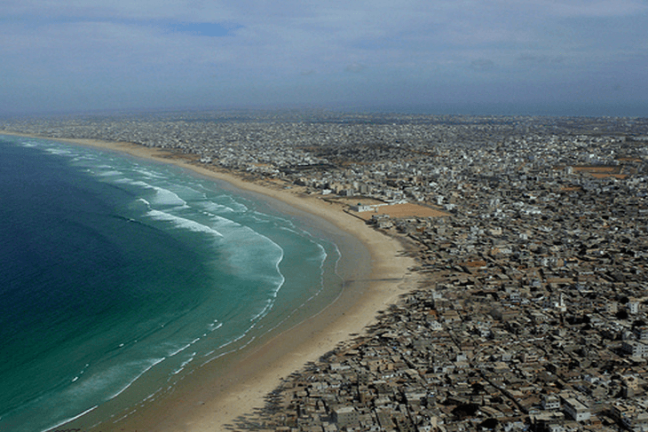 Panoramic view of Dakar