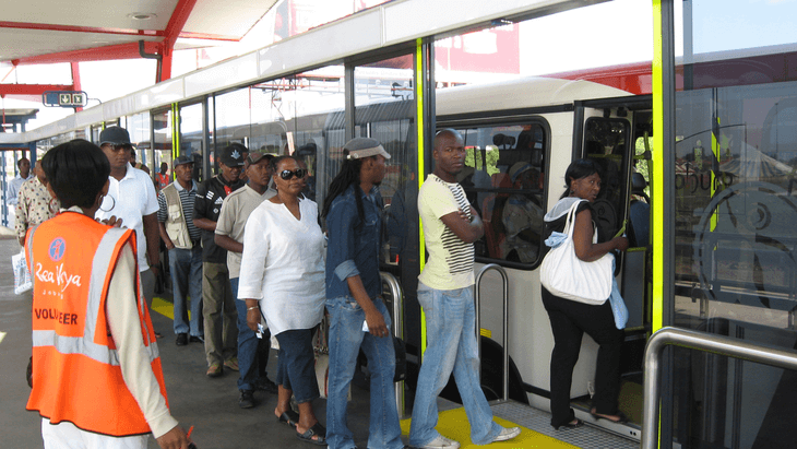 The Bus Rapid System ‚Rea Vaya‘, Johannesburg, South Africa
