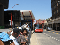 The Bus Rapid System ‚Rea Vaya‘ in Johannesburg