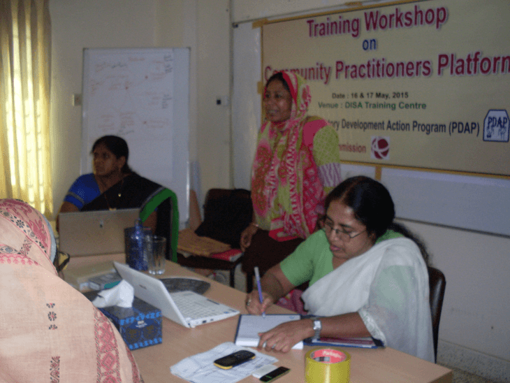 Training Workshop on Community Practitioners Platform