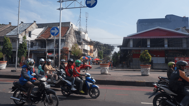 street scene in Kota Tua