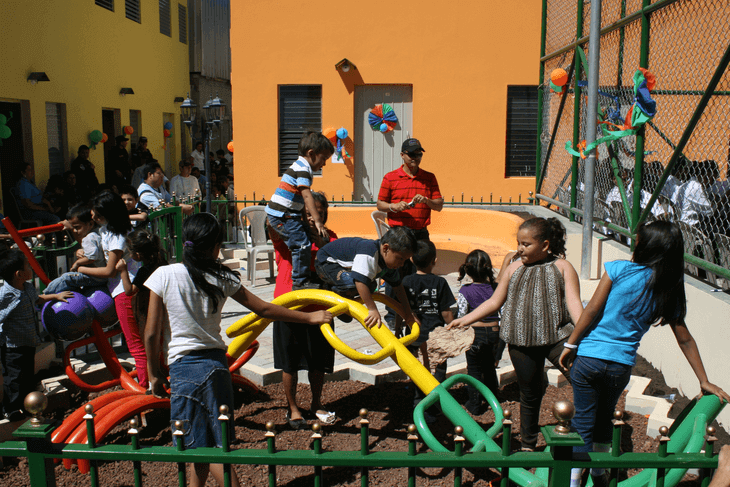 Children’s playground in San Esteban