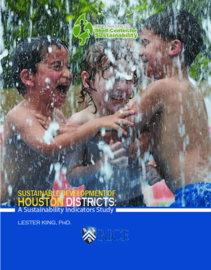 Houston Sustainability Indicators Cover Image