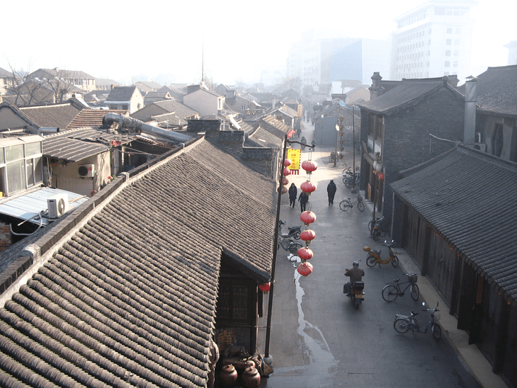 Old city of Yangzhou