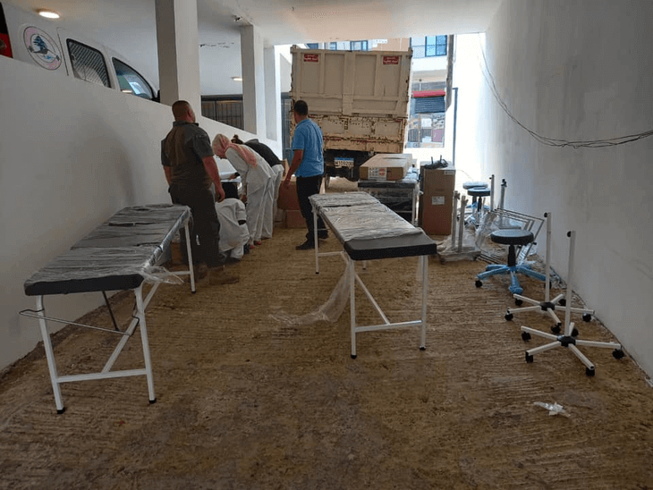 Medical supplies and equipment from the Ministry of Public Health for the Health Center in the Union of Dannieh Municipalities