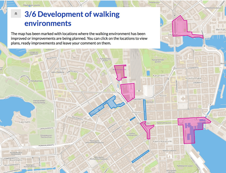 Walkable Helsinki