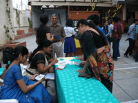 Fund raising at Sri Aurobindo School