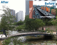 Cheonggyecheon Stream : Before and After